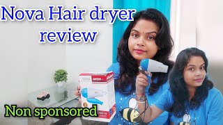 Nova Hair Dryer review banglifeMistu [upl. by La]