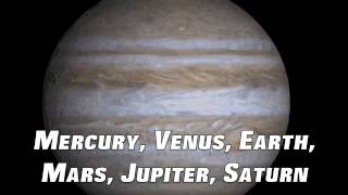 Solar System Song  Planets Song [upl. by Iad]