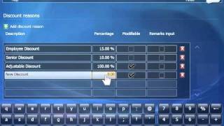 Harbortouch Retail POS System How To Set up Return and discount reasons [upl. by Nadabb649]