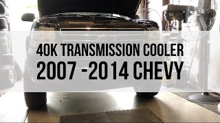 Transmission Cooler InstallReview 20072014 Chevy [upl. by Niowtna]