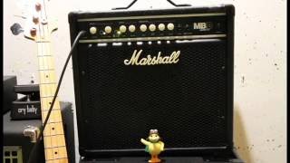 Marshall MB30 Bass Combo Amp [upl. by Glennis408]