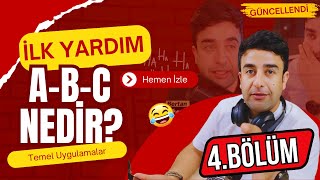 İlk Yardım ABCsi Havayolu Solunum ve Dolaşım Değerlendirmesi  Ehliyet Dersleri [upl. by Sirovaj486]