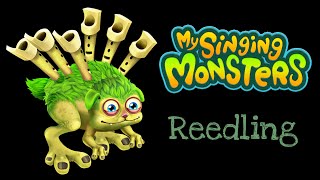 Reedling Sound and Animation on Water Island  My Singing Monsters [upl. by Aicenet]