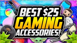 Top 10 BEST Gaming Setup Accessories UNDER 25 🎮 Best BUDGET Gaming Equipment For YOUTUBERS [upl. by Vasileior]