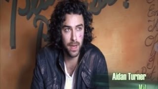 Aidan Turner  Alarm Interview amp Behind The Scenes [upl. by Tiebold]