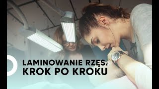 Laminacja rzęs Krok po kroku [upl. by Otrebmal]