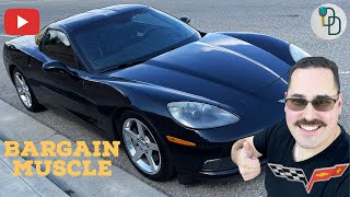 2006 Corvette C6 manual 6 speed Tour of Features [upl. by Ardel]