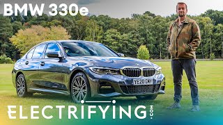 BMW 330e plugin hybrid 2020 Indepth review with Tom Ford  Electrifying [upl. by Adaval]