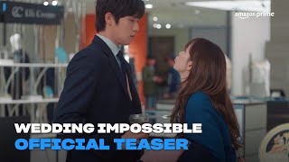 Wedding Impossible  Official Teaser  Amazon Prime [upl. by Blinni]