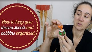 Get your thread organized with spool huggers bobbin holders and bobbin clamps [upl. by Cochrane]