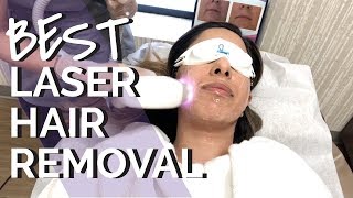 LASER HAIR REMOVAL EXPERIENCE  How To Remove Facial Hair  Lash Bosses [upl. by Sebbie]