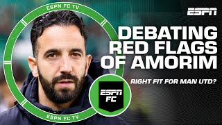 Ruben Amorim to Man United RED FLAGS 🚩 Is he just a CLONE of Erik ten Hag  ESPN FC [upl. by Deeann]