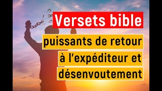 Versets bible puissants de retour à lexpéditeur et désenvoutement [upl. by Yasmeen]