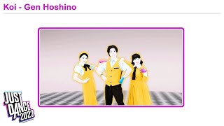 Koi  Gen Hoshino  Just Dance 2022 [upl. by Constantia]