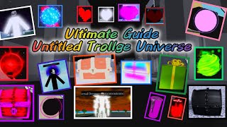 ULTIMATE Guide About Everything  Untitled Trollge Universe [upl. by Nalahs346]