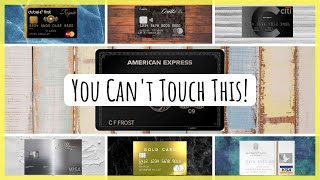 7 Most Exclusive Credit Cards for the Rich amp Famous or Those Aspiring To Be  Are They Worth it [upl. by Eirehs]