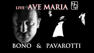 Bono amp Pavarotti  Live Ave Maria 2003 HQ Sound [upl. by Naul]