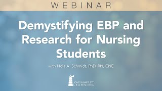 Demystifying EBP and Research for Nursing Students [upl. by Studner512]