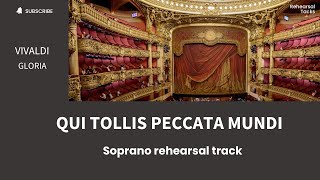 Gloria Vivaldi Qui tollis peccata mundi Soprano rehearsal track [upl. by Leigh]