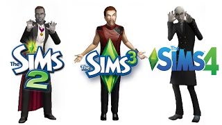 ♦ Sims 2 vs Sims 3 vs Sims 4 Vampires Part 1 [upl. by Ythomit840]