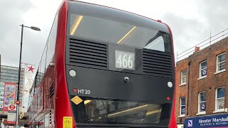 Rare journey on an E400 MMC on 466 addington park to park street SK70 BVC HT 20 [upl. by Ardnuasac]