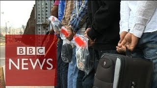 Broken lives of immigrants deported from US to Mexico  BBC News [upl. by Anoyet]