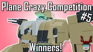 The WINNERS Of The MECH COMPETITION  Roblox Plane Crazy Competition 5 [upl. by Aidas]