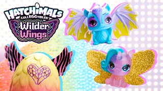 Hatchimals Unboxing Hatchimals NEW CollEGGTibles WILDER WINGS [upl. by Leahcimaj56]