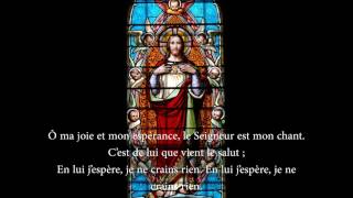 Ô ma joie et mon espéranceEl Senyor chant liturgique [upl. by Reppiks]