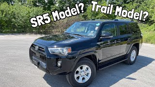 2021 Toyota 4Runner on a budget The 4Runner SR5 model [upl. by Akfir837]