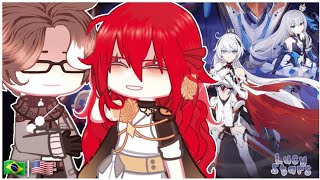 ☁️ Honkai Star Rail Characters react to HI3 Welt Yang Himeko and lore  SPOILERS [upl. by Pip]