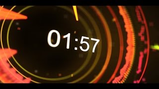 Equalizer Countdown 2 min  v 517  Timer  Music Sound Visualizer  effects hd 4k [upl. by Leuamme]