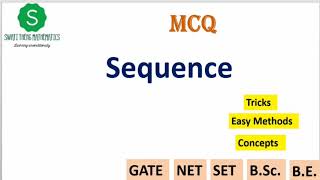 Sequence mcq questions and answers bsc maths Tricks concepts  Sequence and series mcqs BE maths [upl. by Yhtak]