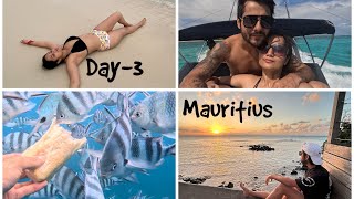 Mauritius Travel Vlog Day3  Honeymoon  Trou Aux Biches Beach  Snorkelling 🐠 Nomadiclove [upl. by Atiuqihs104]