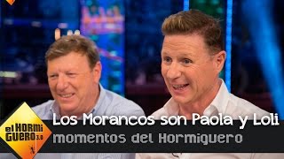 Los Morancos en la piel de dos señoras que llevaban 30 años sin verse  El Hormiguero 30 [upl. by Euqinaj]