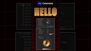 Colorama Effects  After Effects Tips amp Tricks 21 [upl. by Magnusson]