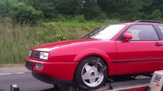 RARE Volkswagen Corrado Magnum Sport Kombi in USANJ Turnpike 6112014 part 2 [upl. by Pernell542]