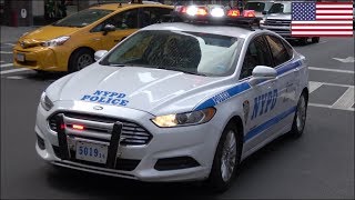 RUMBLER SIREN  NYPD Police car responding [upl. by Tomaso]