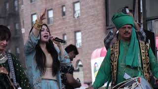 Singer Humaira Arshad performs in Brooklyn Mela New York  Raja Sajid  Pakistan Independence Day [upl. by Llennoj815]