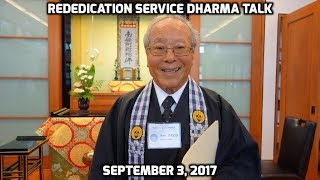 Rev David Nakamoto  Dharma Message September 2017  Kailua Hongwanji [upl. by Grimaldi]