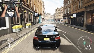 BMW M5 E60  Forza Horizon 4  Logitech g29 gameplay [upl. by Aretse]