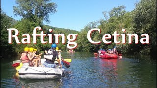 Rafting Cetina  spływ pontonowy na rzece Cetina [upl. by Alair752]