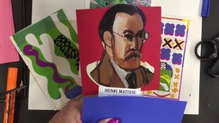 Henri Matisse Kids Learn to Collage [upl. by Anwahsad]