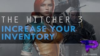 How to Increase inventory Witcher 3 Saddlebag Location DOUBLE YOUR INVENTORY [upl. by Aivatra]