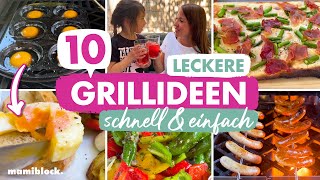 BBQ Time ☀️ 10 neue einfach leckere Grillideen für den Alltag  mamiblock [upl. by Herzberg379]