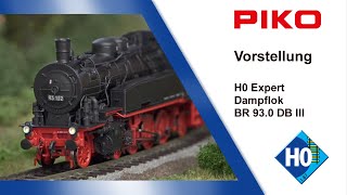 PIKO V114 H0 Expert Dampflok BR 930 50650ff [upl. by Bara]