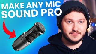 How To Make ANY Microphone Sound BETTER For Twitch [upl. by Nivrehs]