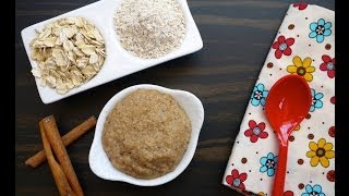 Oatmeal Cereal  Homemade Baby Food  Weelicious [upl. by Annekahs826]