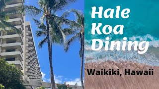 Hale Koa Dining  KOKO at KALIA Breakfast Buffet  Waikiki Oahu [upl. by Reizarf]