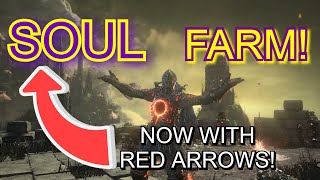 Dark Souls 3 Soul Farm Like A Boss Best End Game Soul Farm Location [upl. by Attenrev]